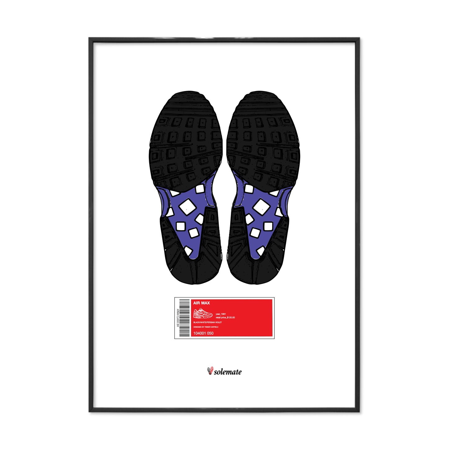 AMBW Footprints Print