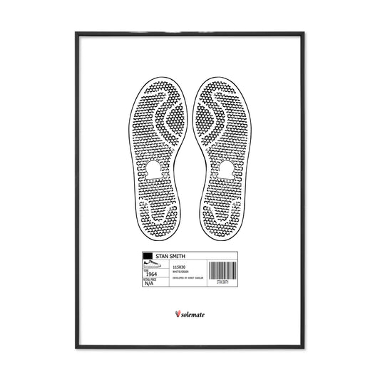 Stan Smith Footprints Print