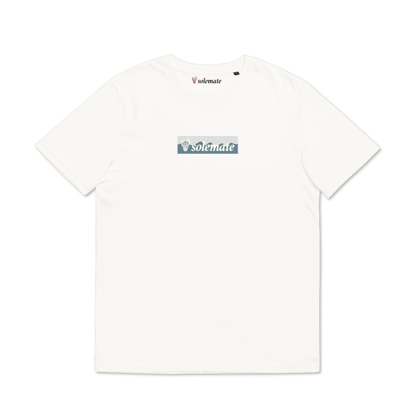 Wave Aqua Box Logo T-Shirt