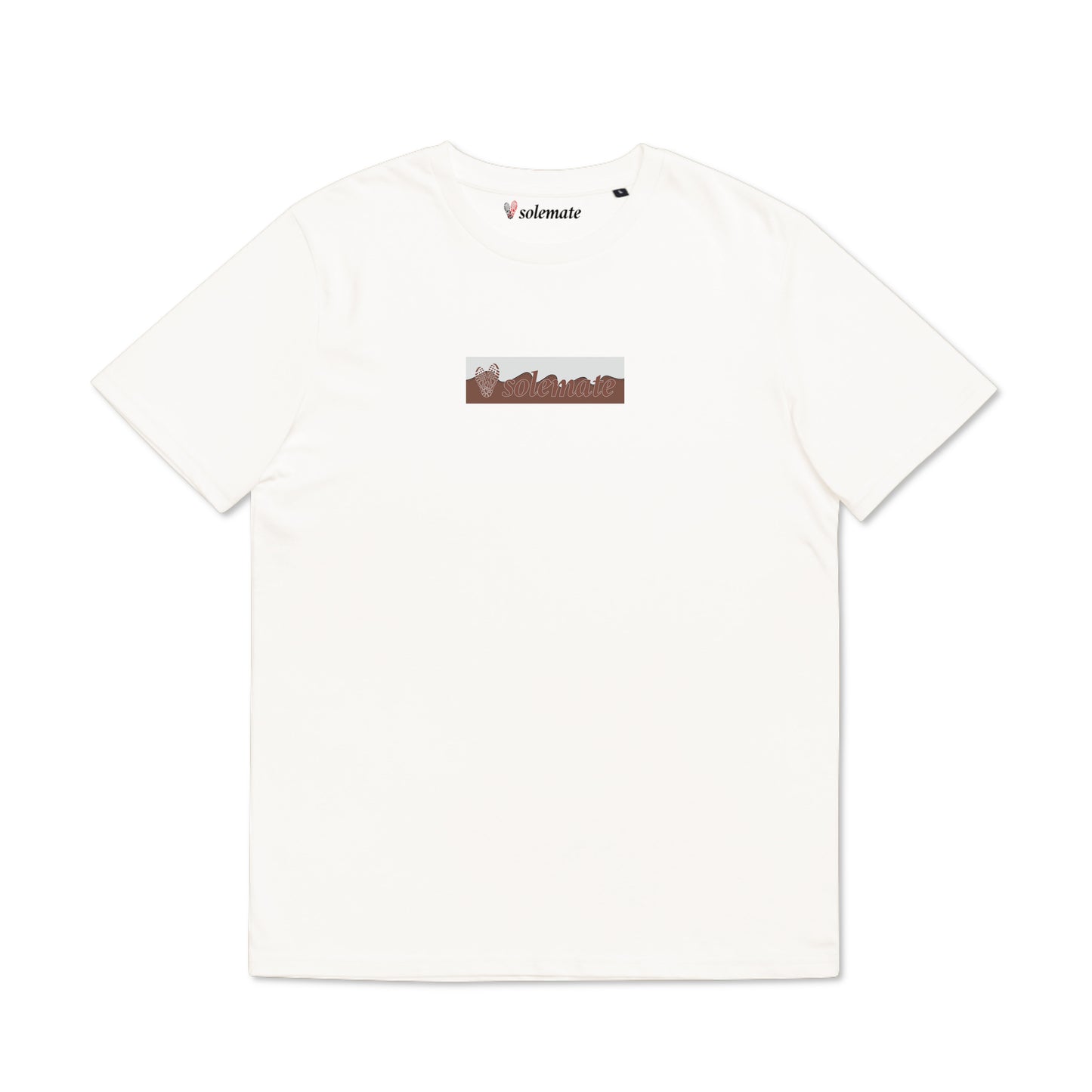 Wave Brown Box Logo T-Shirt