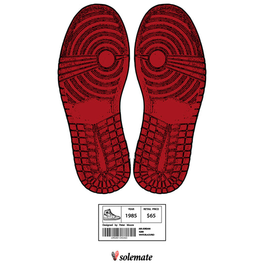 AJ1 Footprints T-Shirt