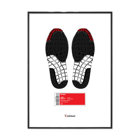 AM1 Footprints Print