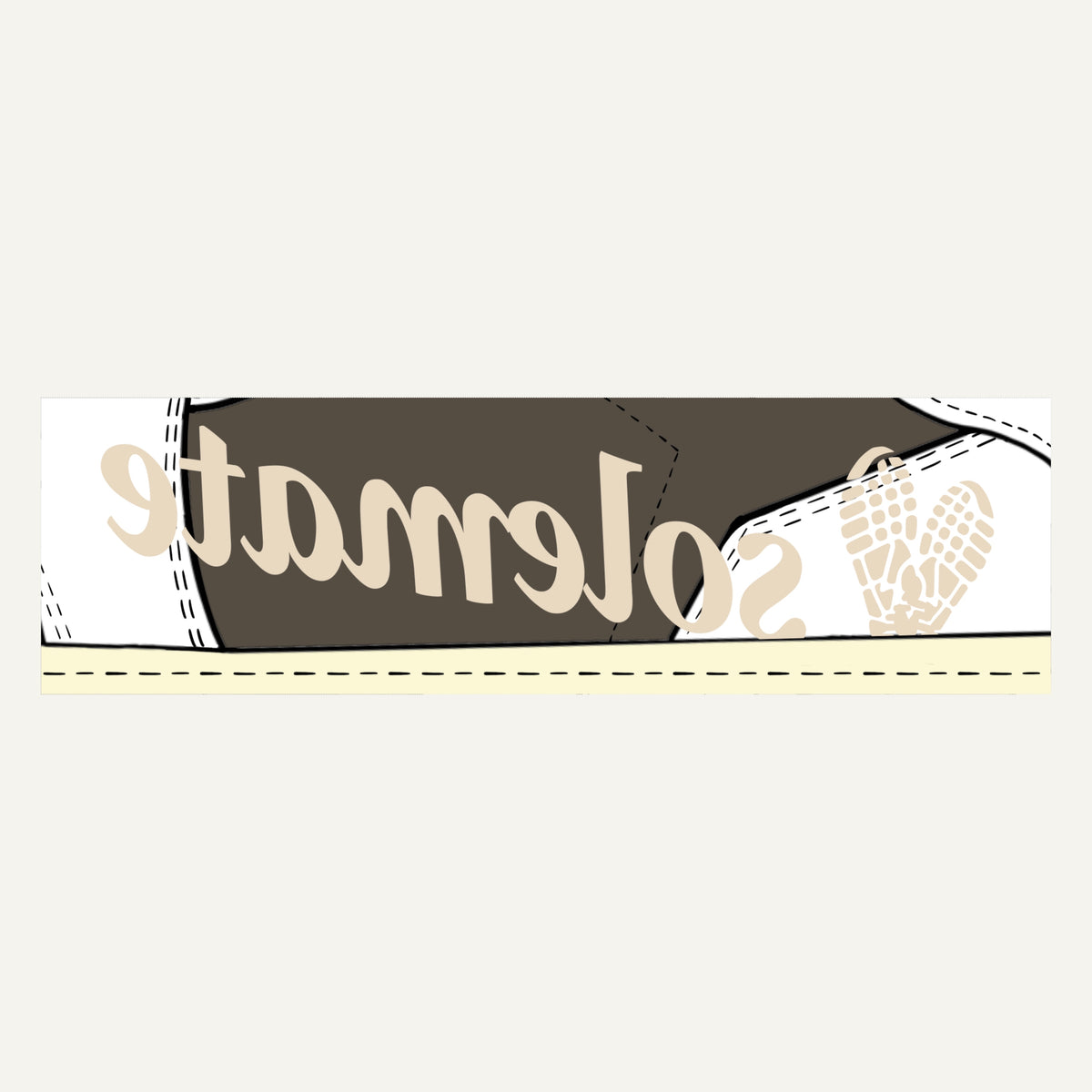 Reverse Mocha Box Logo T-Shirt