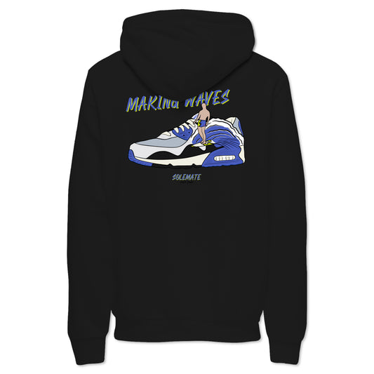 Sapphire Wave Hoodie