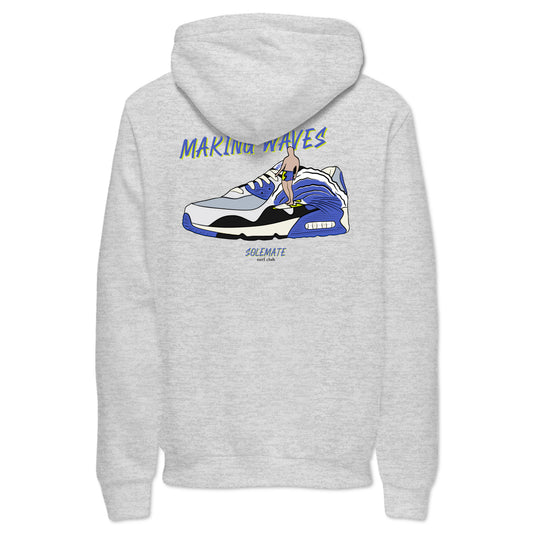 Sapphire Wave Hoodie
