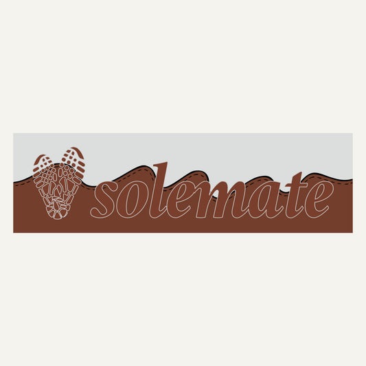 Wave Brown Box Logo T-Shirt